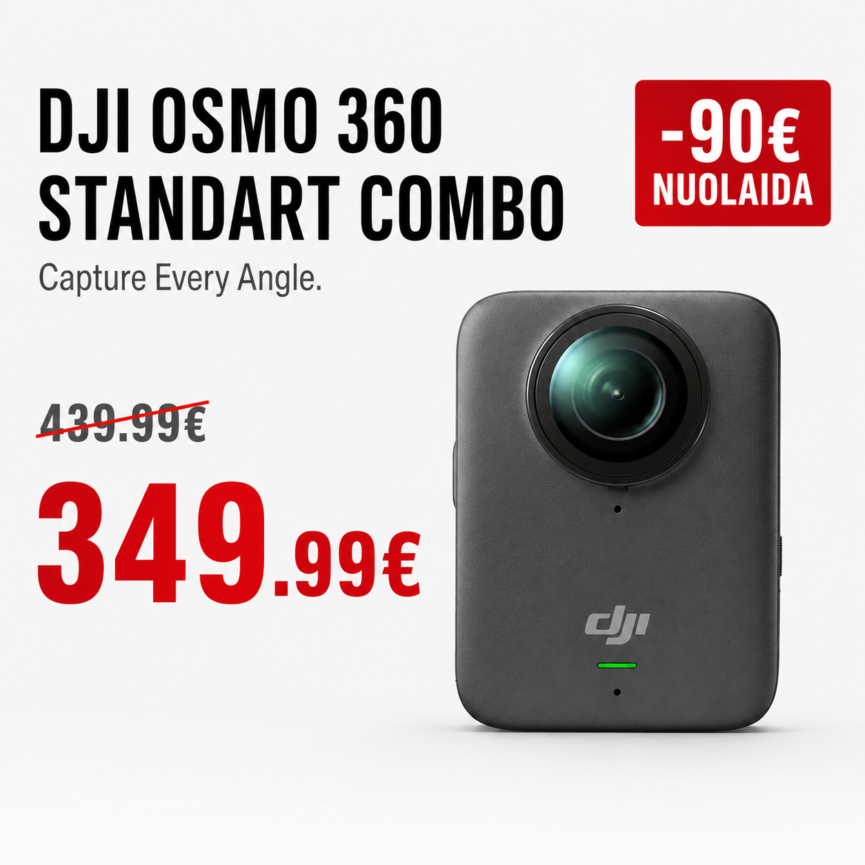 DJI Osmo 360 Standart Combo