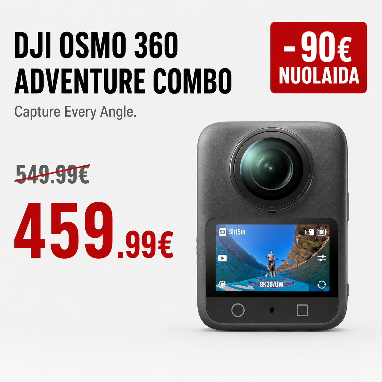 DJI Osmo 360 Adventure Combo