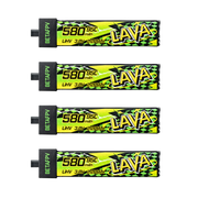 BetaFPV LAVA Series 1S Baterijos II 580mAh 95C (4 vnt.)